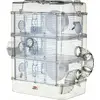 Image de Cage ZOLUX Rody3 Trio White - pour rongeurs - 1 pièce