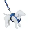 Image de Harnais pour chien avec laisse EASY RIDE bleu XS Zolux