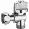 Image de Robinet d'arrêt wc équerre 1/4 tour mâle femelle écrou libre MF3/8 (12x17) laiton chromé NOYON & THIEBAULT - 294-12CL1