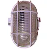 Image de Tec Hit 140000 - Hublot Ovale - 60 Watts - E 27 - 22 X 18 X 8 Cm - Blanc + Grille