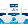 Image de Bloc Wc Starwax Eau Bleue Nettoyant Anti-tartre 40g - Starwax