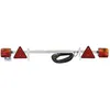 Image de Spotlight - Kit De Signalisation - Rampe De Signalisation Extensible 1.40m À 2.10m - Long. Alimentation : 7.5m -contient : 2 Lan