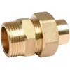 Image de Raccord Union Laiton Droit À Souder - M 1' - Diamètre 25 Mm
