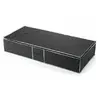 Image de Compactor Boîtes de rangement - Boîte de rangement textile 95x45x18 cm, noir RAN6272