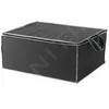 Image de Compactor - Boîtes De Stockage - Boîte De Rangement Pour Textiles 55x45x25 Cm, Noir Ran6273