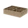 Image de Organisateur 5 Compartiments Stan Taupe - Compactor - 25 X 32 X H.8 Cm - Marron