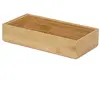 Image de Compactor Organiseurs de cosmétiques - Organiseur de rangement 300x150x65 mm, bambou RAN6962