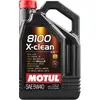Image de MOTUL - Huile pour moteur 5L 5W40 (C3, 8100 X-CLEAN) - Réf. 102051