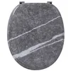Image de Wirquin 20720370, Rallongé, Siège de toilette dur, Gris, Blanc, Bois, 375 mm, 431 mm