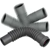 Image de Wirquin - Raccord Wc Souple Magicoude F/f D40, À Emboîter (push-fit) Pour Évacuation 79020001, Gris