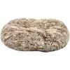 Image de Bobby Poilu - Coussin pour chien en peluche extra doux, forme de donut antidérapant
