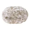Image de Cuscino Ovale Poilu Beige 73x58cm: Cuscino Ovale Poilu Beige Per Cani E Gatti