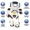 Image de LEXIBOOK Powerman - Robot educatif interactif pour Jouer Et Apprendre, Danse, Joue De La Musique, Quiz Educatifs, Lance des Disq - Neuf