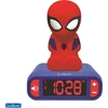 Image de Réveil avec Veilleuse SpiderMan 3D