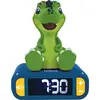 Image de Réveil avec veilleuse Dinosaure en 3D