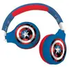 Image de AVENGERS - Casque 2 en 1 Bluetooth - Filaire confortable et pliable pour enfants avec limitation de son - LEXIBOOK - Neuf