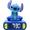 Image de Réveil avec veilleuse Stitch en 3D