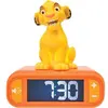 Image de Réveil veilleuse digital LEXIBOOK - Simba - 3D lumineux et sonore - Jaune - Enfant - Neuf