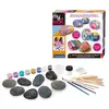 Image de LEXIBOOK - Kit de création artistique sur pierres avec effet métallique - Neuf