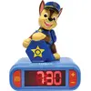 Image de Réveil avec veilleuse Paw Patrol Chase en 3D