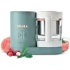 Image de BÉABA, Babycook Néo, Mixeur Cuiseur Vapeur 6 en 1, Robot Bebe Fabriqué en France, Bol en Verre, Cuve Inox, Grande contenance, Diversification alimentaire, Petits pots bébé maison, Rapide, Eucalyptus en occasion ou reconditionné