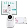 Image de BÉABA, Babyphone Camera Zen Plus 2   Caméra Rotative 360°, Écran 5 Pouces HD, Vision Nocturne, Talkie-Walkie, Thermomètre, 8 Berceuses, Portée 300m, Autonomie 20h, 4 Caméras Connectables, Blanc en occasion ou reconditionné