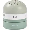 Image de BÉABA, veilleuse pour bébé avec ciel étoilé à 3 couleurs, 9 sons apaisants, détecteur de couleurs, 100 heures d'autonomie, recharge USB, portable, projecteur Pixie, couleur vert sauge