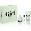 Image de Coffret fille eau de toilette spray 100ml + eau de toilette miniature 4.5ml + gel douche exfoliant 100ml