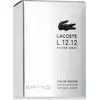 Image de Lacoste L.12.12 Silver Grey Eau De Parfum Vaporisateur 50ml