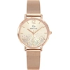Image de Girl Only Femmes Montre bracelet en acier inoxydable GO or rose analogique à quartz UGO695434