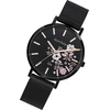 Image de Montre Femme Girl Only Motif Fleurs Noir Bracelet Acier Quartz Montre UGO695912