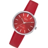 Image de Girl Only Femmes Montre bracelet cuir GO rouge Montre à quartz analogique UGO699315