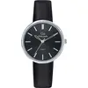 Image de Girl Only Femme Montre bracelet cuir Mademoiselle noire analogique à quartz UGO699317
