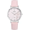 Image de Montre Femme Girl Only Design Fleur Rose Bracelet Cuir Quartz Montre UGO699452