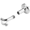 Image de Nicoll - Collier De Fixation Réglable Diamètre 16, Laiton Chromé