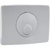 Image de Nicoll - Plaque De Commande Double Volume 146x205 Boutons Ronds Blancs