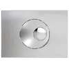 Image de Nicoll - Plaque De Commande Double Volume 146x205 Boutons Rond Chrome Velour