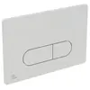 Image de Ideal Standard Oleas - Bouton dede chasse d'eau Oleas M1, SmartFlush, blanc R0117AC