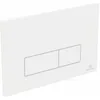 Image de Ideal Standard - Oleas - Plaque De Déclenchement Oleas M2, Smartflush, Blanc R0122ac