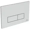 Image de Ideal Standard Oleas - Bouton dede chasse d'eau Oleas M2, SmartFlush, chrome mat R0122JG