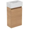 Image de Ideal Standard R0570y8 Ensemble Mobilier Eurovit+ Lavabo Vide-gaine Gauche 37 Cm Blanc