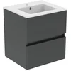Image de Ideal Standard R0571ti Pack Meuble Eurovit+ Avec Lavabo 51 Cm Blanc