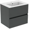 Image de Ideal Standard R0572ti Ensemble Meuble Eurovit+ Avec Lavabo 61 Cm Blanc