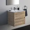 Image de IDEAL STANDARD R0572Y9 Ensemble de meubles Eurovit+ avec hauteur de travail 61 cm Blanc