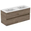 Image de Ideal Standard R0576y9 Ensemble De Meubles Eurovit+ Avec Vasque 121 Cm Blanc
