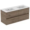 Image de Ideal Standard R0577y9 Ensemble De Meubles Eurovit+ Avec Lavabo 121 Cm Blanc