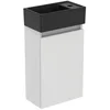 Image de Ideal Standard R0578wg Ensemble Meuble Eurovit+ Meuble-lavabo Droit 37 Cm Blanc