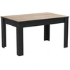 Image de M&s - Demeyere Table A Manger - Décor Chene Brossé - Wayne - L 138,4 X P 90 X H 77,1 Cm