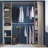 Image de Ensemble de dressing 2 colonnes + 2 armoires + 2 tiroirs   Chêne Shannon   115 x 50 x 203 cm   DANA