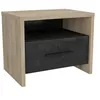 Image de M&s - Table De Chevet De Chambre Principale De Style Industriel Urano 50x36x40 Cm